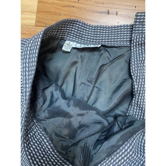 Vintage Chaus Pants Women's Size 6 Wool Blend Herringbone High Rise Trousers - Picture 16 of 16